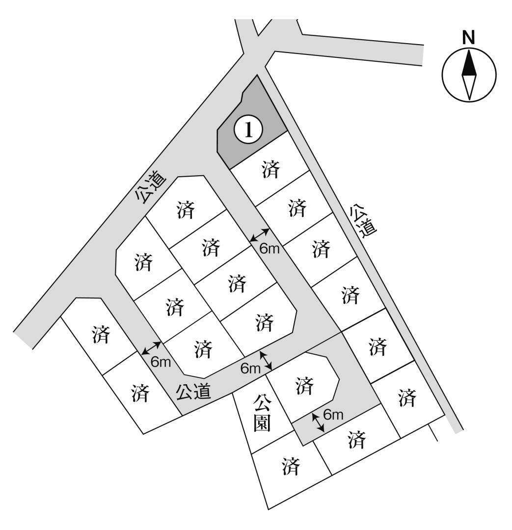 「徳田1分譲地（残り1区画）1号地」