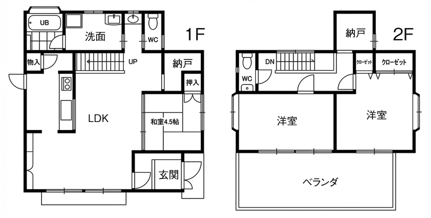 福山市御幸町森脇80番12　好立地美邸　木造2階建中古住宅 　